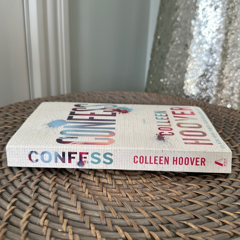 Colleen Hoover Confess Paperback Book